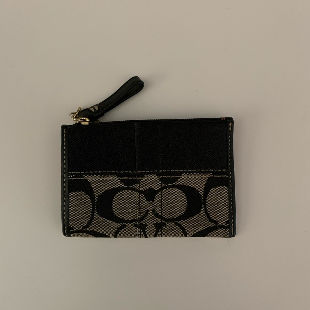 EUC Coach Mini Skinny ID Case